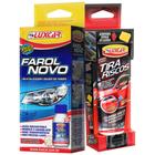 Kit Revitalizador de Farol Instantâneo e Tira Riscos Luxcar