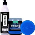 Kit Revitalizador De Plasticos Internos E Externsos Intense Rejuvex Aplicador Vonixx