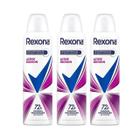 Kit Rexona Aerosol Active Emotion 150ml 3 unid