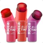 Kit Ricca 3 Em 1: 3 Jelly Tint Cereja, Pêssego E Vinho