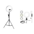 Kit Ring Light 10 Polegadas 26Cm + Ringlight 6 16Cm De Mesa