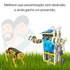 Kit Robô 13 Em 1 + Robô Cachorrinho Energia Solar Robótica