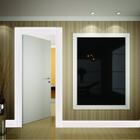 Kit Rodapé de MDF 3 Barras Lisas de 5cm x 2,40m Rende 7,2 Metros Moldufama