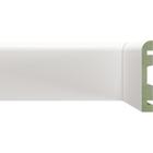 Kit Rodapé de MDF 40 Barras Lisas de 10cm x 2,40m Rende 96 Metros Moldufama