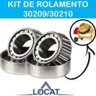 Kit Rolamentos 30209 e 30210 para betoneiras 1 Pç Cada