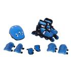 Kit roller radical patins inlinecom ajuste de tamanho 37ao40