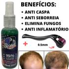 Kit Rolo Micro Agulha + Loção Antiqueda Fortalece o Cabelo!!