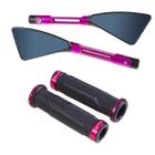 Kit Rosa Manopla Xl Retrovisor Esportivo Citycom 300I