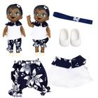 Kit roupa boneca para baby alive 4 pçs - conjunto charmozinho - CASINHA 4