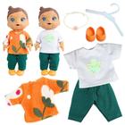 Kit roupa boneca para baby alive - tulipa - 6 pçs - CASINHA 4