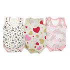 Kit Roupa de Bebê 16 Pçs Body Mijão Macacão Shorts e Cueiro