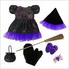 Kit Roupa de Boneca American Girl e Our Generation Halloween Laço de Fita