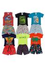 Kit Roupa Infantil Menino Lote Atacado Barato 12 Peças 6 Conjunto