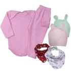 Kit Roupinha De Bebê Masculino Feminino Barato Touca Lindo