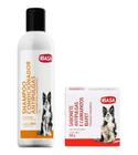 Kit Sabonete 80g Shampoo Condicionador 200ml Ibasa Antipulga
