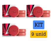Kit sabonete em barra Humor - refrescante, pele perfumada, mais vendido - 9 unidades