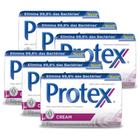 Kit Sabonete em Barra Protex Cream 85g com 6 unidades