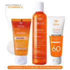 Kit Sabonete Facial em Gel 60g + Tônico Adstringente190ml + Protetor Solar FPS 60 40g Actine Darrow Pele Oleosa Acneica