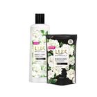 Kit Sabonete Líquido Lux Buquê de Jasmim Botanicals 250ml + Refil 200ml