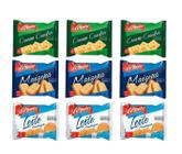 Kit Sache Biscoito 540Un - Maizena/Cream Cracker/Ao Leite