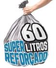 Kit Saco De Lixo 60 Litros 500 Un Preto Super Reforçado