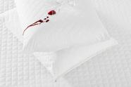 Kit Saia Box Queen+ Protetor Colchão Travesseiro Impermeável