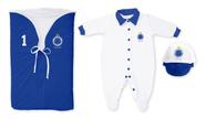 Kit Saída De Maternidade Cruzeiro Oficial Menino Bebê