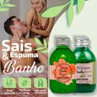 Kit sais e espumas de banho aromático para banheira de hidromassagem jacuzzi chuveiro la pimienta