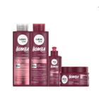 Kit Salon Line Bomba Ultra Hidratacao sh+cond+masc+cr de pentear 300ml