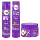 Kit Salon Line Meu Liso Matizador Loiro C/3