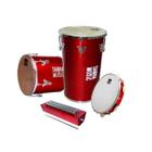 Kit Samba Music Rebolo/Repique De Mao/Reco-Reco/Pandeiro Ksm