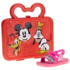 Kit sandália disney e maleta divertida grendene kids 22998