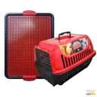 Kit Sanitário Canino + Transporte N.1 Plástica Para Cães Peq