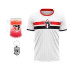 Kit São Paulo Oficial - Camisa Stencil + Caneca + Chaveiro - Masculino