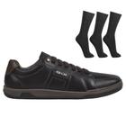 Kit Sapatênis Ferracini Lexus Masculino + 3 Pares de Meias