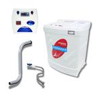 Kit Sauna Vapor 15kw 220v Trif + Kit Instalação + Quadro Digital Sodramar