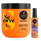 Kit Se Curve Máscara 3 Manteigas 500ml + Sérum Óleo Haskell