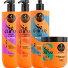 Kit Se Curve Shampoo + Cond + Modelador De Cachos + Máscara Hidronutrição 500ml Haskell