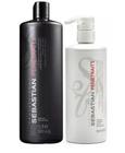 Kit Sebastian Penetraitt Shampoo 1L e Máscara 500ml