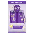 Kit Seda Cocriações Liso Perfeito Shampoo com 325ml + Condicionador com 325ml