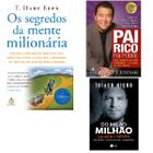 Kit Segredos Da Mente Do Mil Milhao Pai Rico Pai Pobre - Leitura