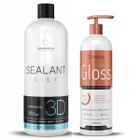 Kit Selagem Sealant Slik 3D e Cauter Gloss 500ml Borabella