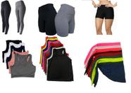 Kit Semana Na Academia com Roupas de Academia Feminina Roupas Fitness Femininas