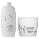 Kit Semi Di Lino Diamond Shampoo 1 Litro E Máscara De 500Ml