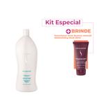 Kit Senscience Silk Moisture Condicionador Litro e Inner Restore Intensif (2 produtos)