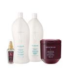 Kit Senscience True Hue Moisture Silk Inner Salon Total Oil (4 produtos)