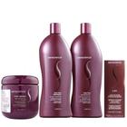 Kit Senscience True Hue Shampoo 1 Litro + Condicionador 1 Litro + Inner Restore Intensif Moisturizing Mask 500gr + CPR (2x25ml)