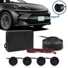 Kit Sensores Dianteiros Preto Range Rover Estacionamento Frontais Frente Buzzer 4 Pontos