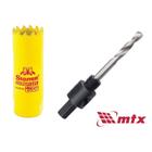 Kit Serra Copo Aço Rápido 14mm Starrett com Suporte MTX