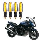 Kit Seta para Moto Bandit 650 Pisca Led Universal P50 12V Esportivo 2013 2014 2015 2016 2017 2018 2019 2020 2021 - Stallion